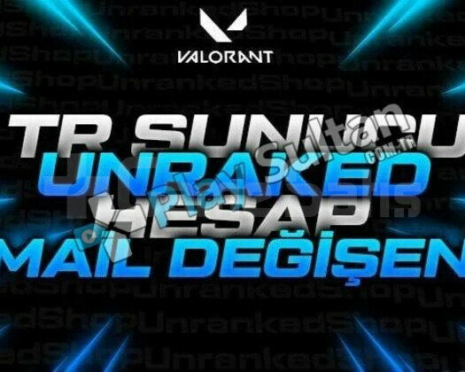 TR - VALORANT 20LVL RANKED HAZIR HESAPLAR