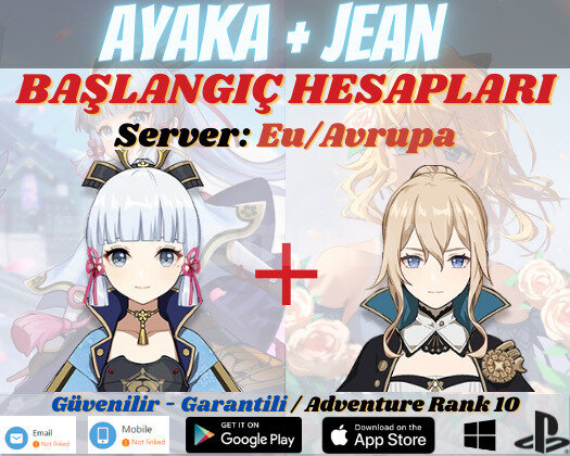 EU | AR10 Ayaka + Jean + Rate UP !! - Başlangıç