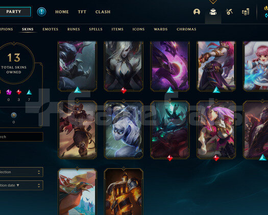 LOL EUW SAVAŞ KRALİÇESİ KATA PLAT 4 MAİNLİK