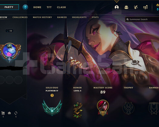 LOL EUW SAVAŞ KRALİÇESİ KATA PLAT 4 MAİNLİK