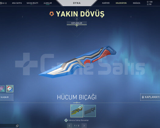Asil Spectre ve Bıçak Skinli Efsane Hesap