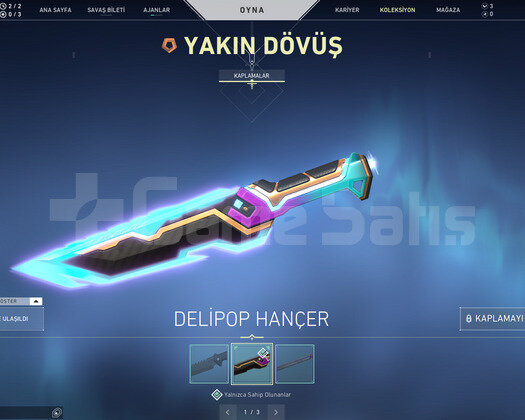 Delipop Bıçak ve Işık Muhafızı Operator Hesap