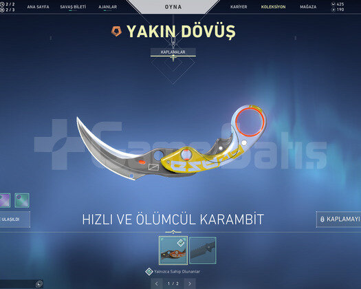 Asil Vandal ve Karambitli Efsane Hesap
