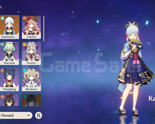 AR 25 Ayaka + Keqing + Mistsplitter + Welkin