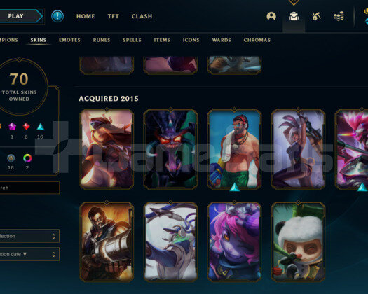 EUW Old Hesap 200 lv
