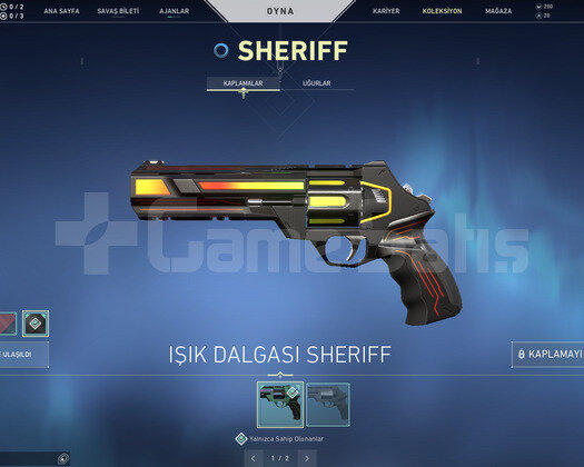 Işık Dalgası Phantom ve Sheriff Efsane Hesap