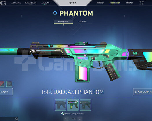 Işık Dalgası Phantom ve Sheriff Efsane Hesap