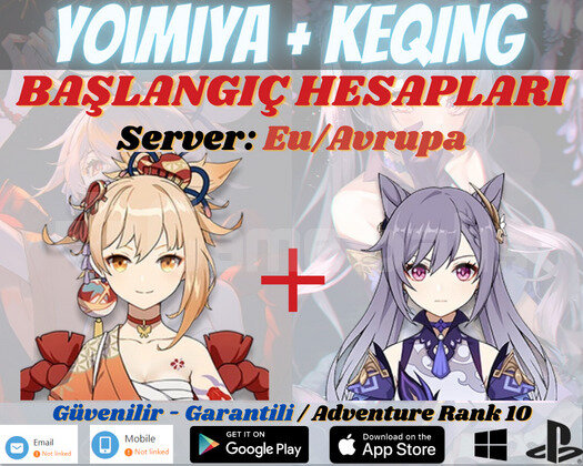 EU |AR10 Yoimiya + Keqing + Rate UP !! - Başlangıç