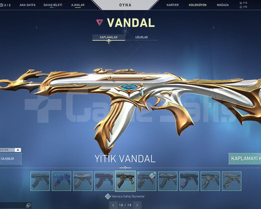 7 Bıçak, 9 Vandal, 5 Phantom Skinli Dehşet Hesap