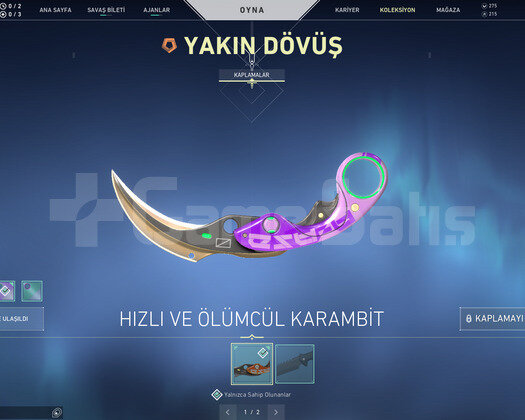 Karambit ve Ölümcül Phantom Efsane Hesap
