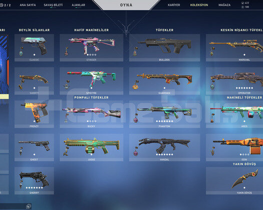 Ejder Operator ve Ejder Vandallı Bol Skin Hesap