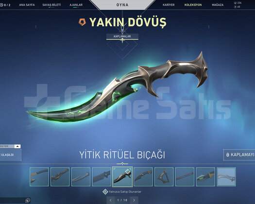 9 Bıçak/12 Vandal/11 Phantom/13 Sheriff/Dopdolu