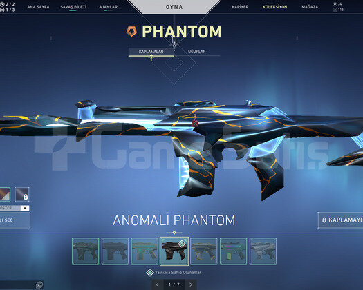 Asil 2.0 Sett/9 Vandal/6 Phantom Dopdolu Hesap