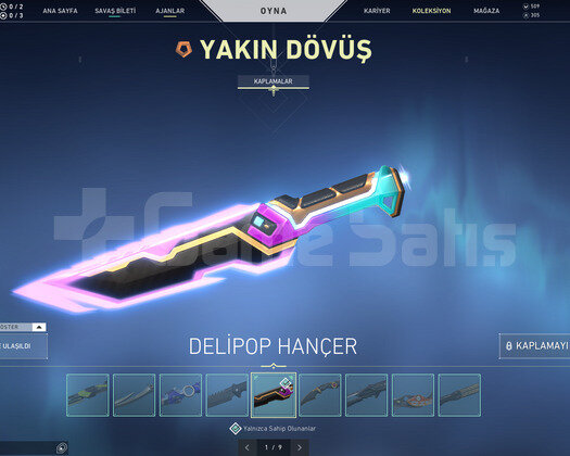 8 Bıçak 8 Vandal 7 Phantom Dopdolu Dehşet Hesap