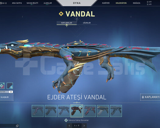 Ejder Yağmacı Bıç/7 Vandal/8 Phantom/Dehşet Hesap