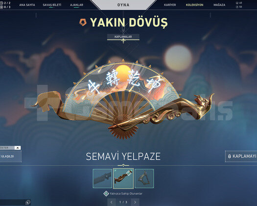 Semavi Yelpaze ve Köken Vandal Efsane Hesap