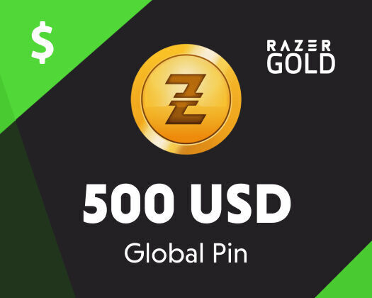 500 Usd Razer Gold Global Pin