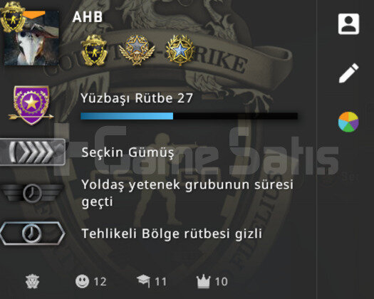 5 MADALYA 150TL ENVANTER FACEITSIZ SECKIN HESAP