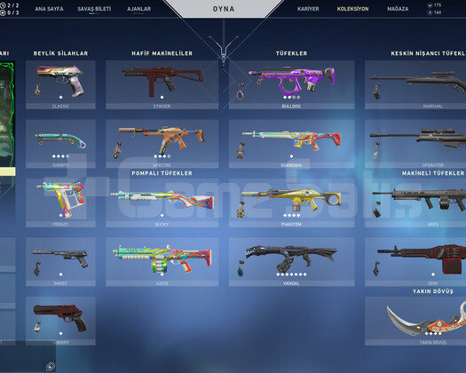 Karambit Bıçak ve Ejder Vandallı Efsane Hesap