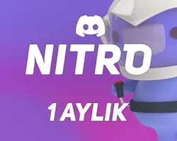 Discord Nitro 1 Aylık Abonelik