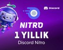 Discord Nitro 1 Yıllık Abonelik