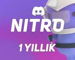 Discord Nitro 1 Yıllık Abonelik