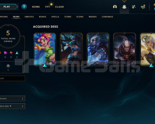 EUW 61 WR PLAT 4 SMURF ACC
