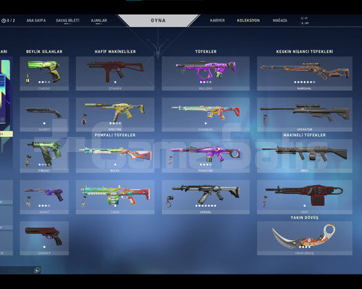 Yağmacı Vandal,Karambit,Full Bp,Sihirpunk Marshal