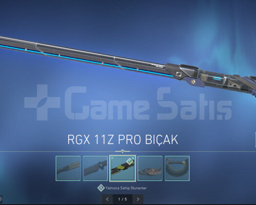 RGX 11Z PRO VANDAL VE BIÇAKLI 50+ SKIN VIP HESAP