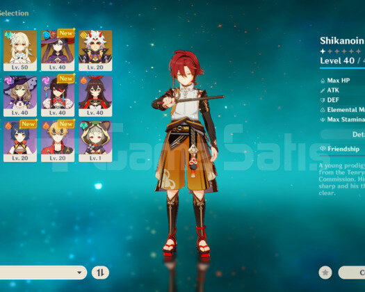 rank 39 c1 kazuha c5 heizou  itto mona