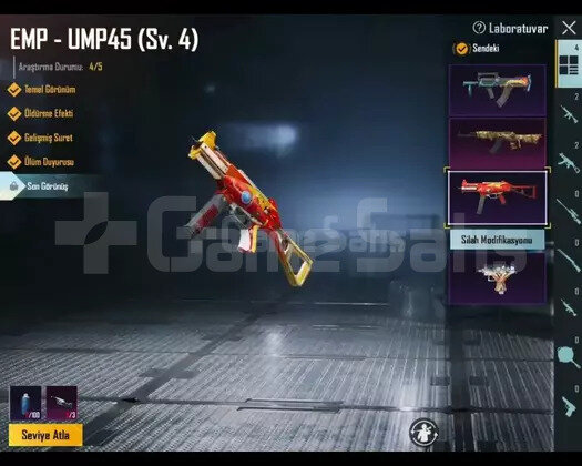 Ump4 uzi2 akm1 groza1