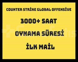 3000 Saat Csgo + İLK MAİL