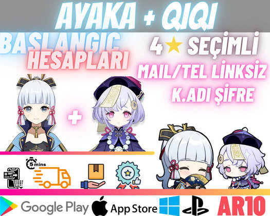 EU | AR10 Ayaka + QiQi + Rate UP !! - Başlangıç