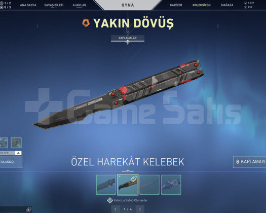 GOLD 2 ANOMALİ EJDER YAĞMACI SKİNLİ 1539 VPLİ