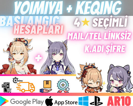 EU |AR10 Yoimiya + Keqing + Rate UP !! - Başlangıç