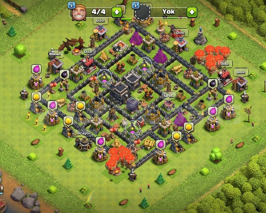 TH9 temiz mail hesap clash of clans