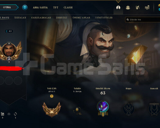 TR GOLD 2 56 HERO 12 KOSTÜMLÜ HESAP