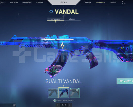 VALORANT 2 VANDAL 2 PHANTOM 1 BIÇAK 1 OP