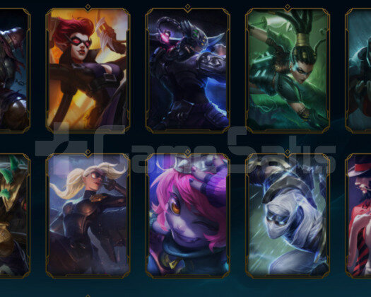 Lol Jungle Main Hesap 25 Kostüm Hesap