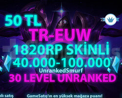 TR-EUW EFSANEVİ VE EBEDİ SKIN SEÇİMLİ HESAPLAR