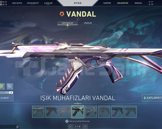 7 VANDAL - 4 BIÇAK - 4 PHANTOM TR EFSANE HESAP