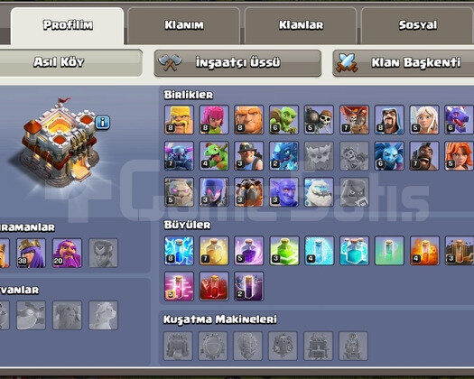 Clash of clans güzel hesap