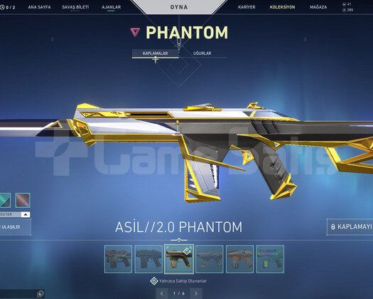 6 VANDAL - 5 PHANTOM VE KARAMBİT TR HESAP
