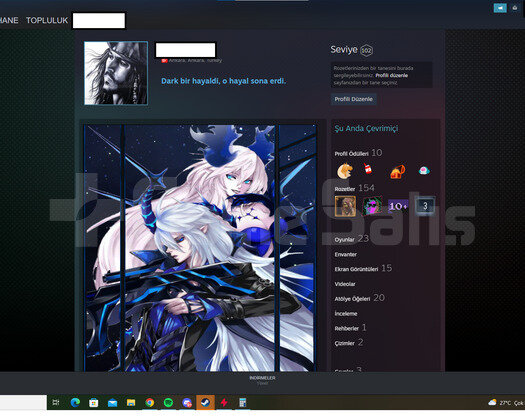 102 Level Steam 1800 Win 10 Madalya Lem