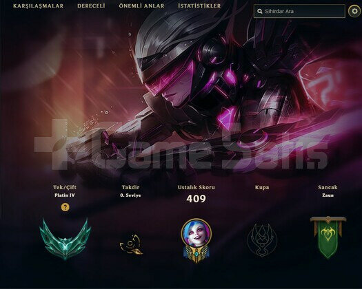 78 WR PLAT 4  125 SKINS  148 ŞAMPİYON LOL HESABI