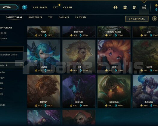 78 WR PLAT 4  125 SKINS  148 ŞAMPİYON LOL HESABI