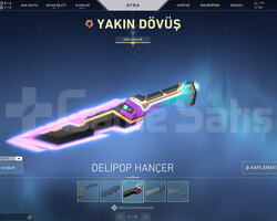 DELİPOP BIÇAK, 4 VANDAL VE 7 GHOST TR HESAP