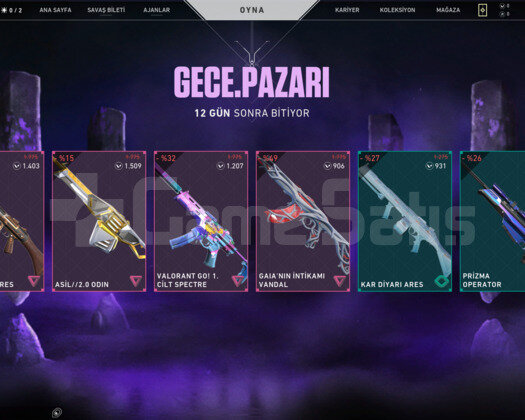 Gece Pazarı Hesapları