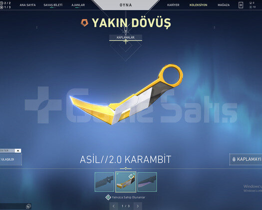 TR BÖLGE/Asil Karambit/Rgx Vandal/Asil Phantom