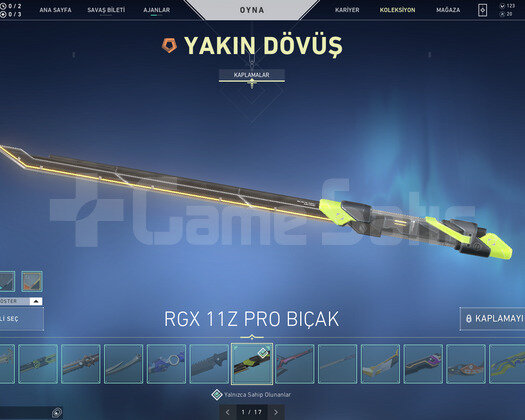 TR Bölge/17 Vandal/11 Phan/16 Bıçak/Dopdolu